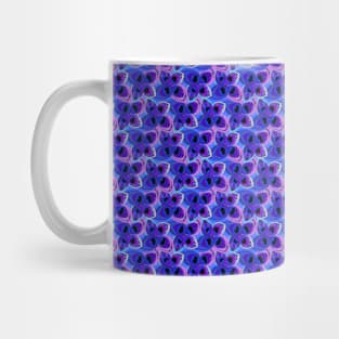 Peacock Neck Gator Small Pattern Peacock Feathers Mug